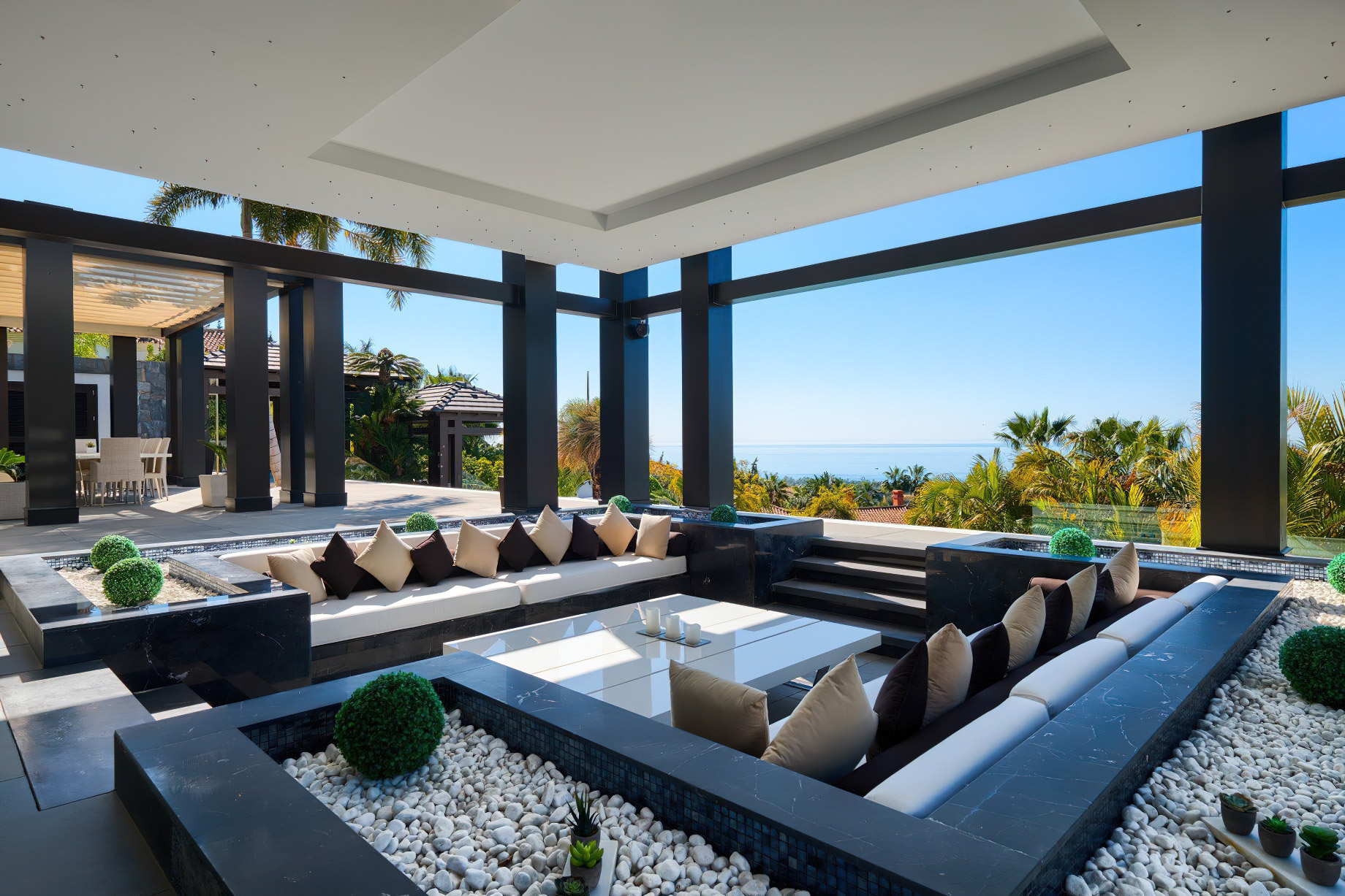 024 – Villa Beata Luxury Residence – Cascada de Camojan, Marbella, Spain – Outdoor Lounge