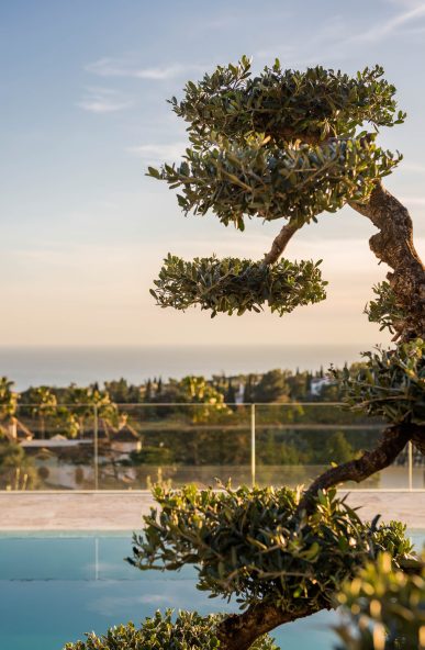 024 - Villa Camojan Luxury Residence - Cascada de Camojan, Marbella, Spain - Pool Deck Ocean View