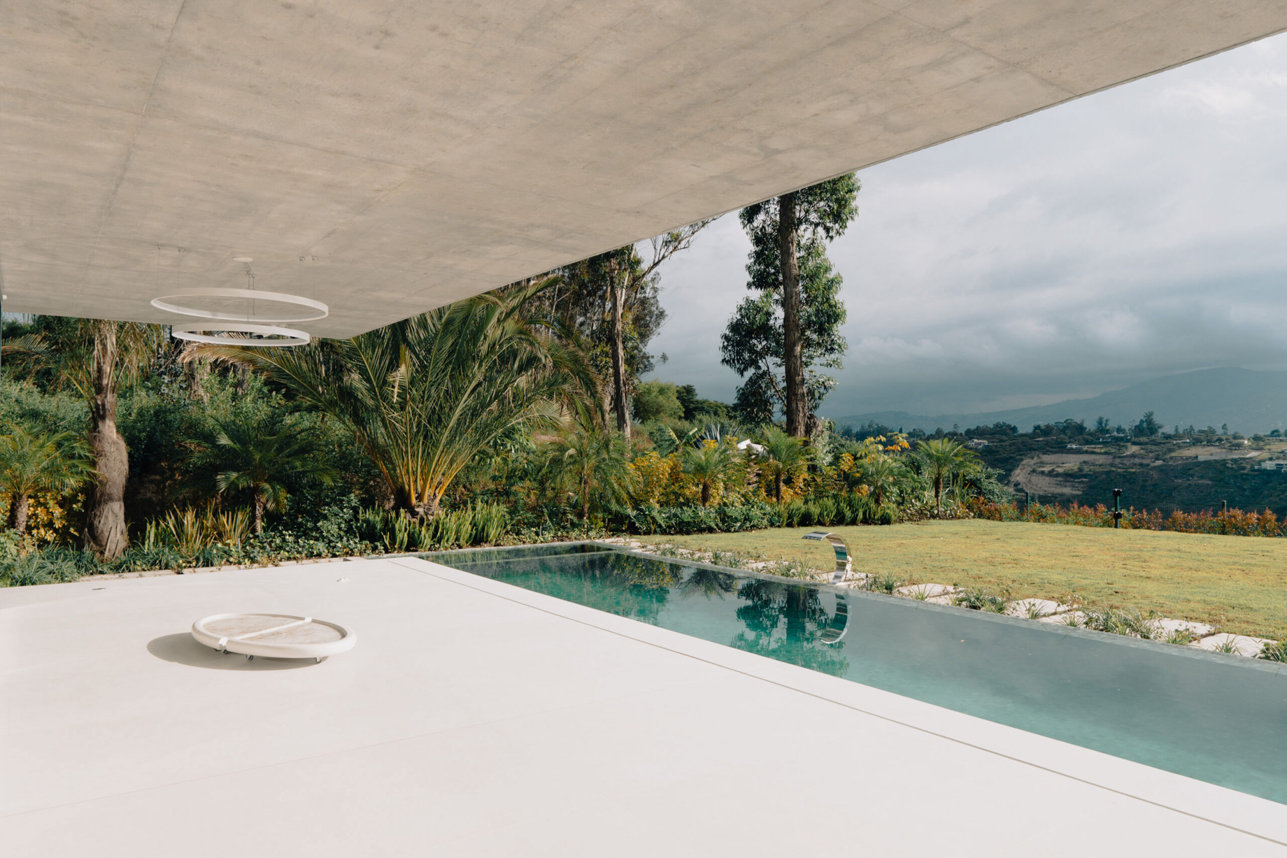 Magnolia House Luxury Residence – Puembo, Ecuador – Outdoor Porch View