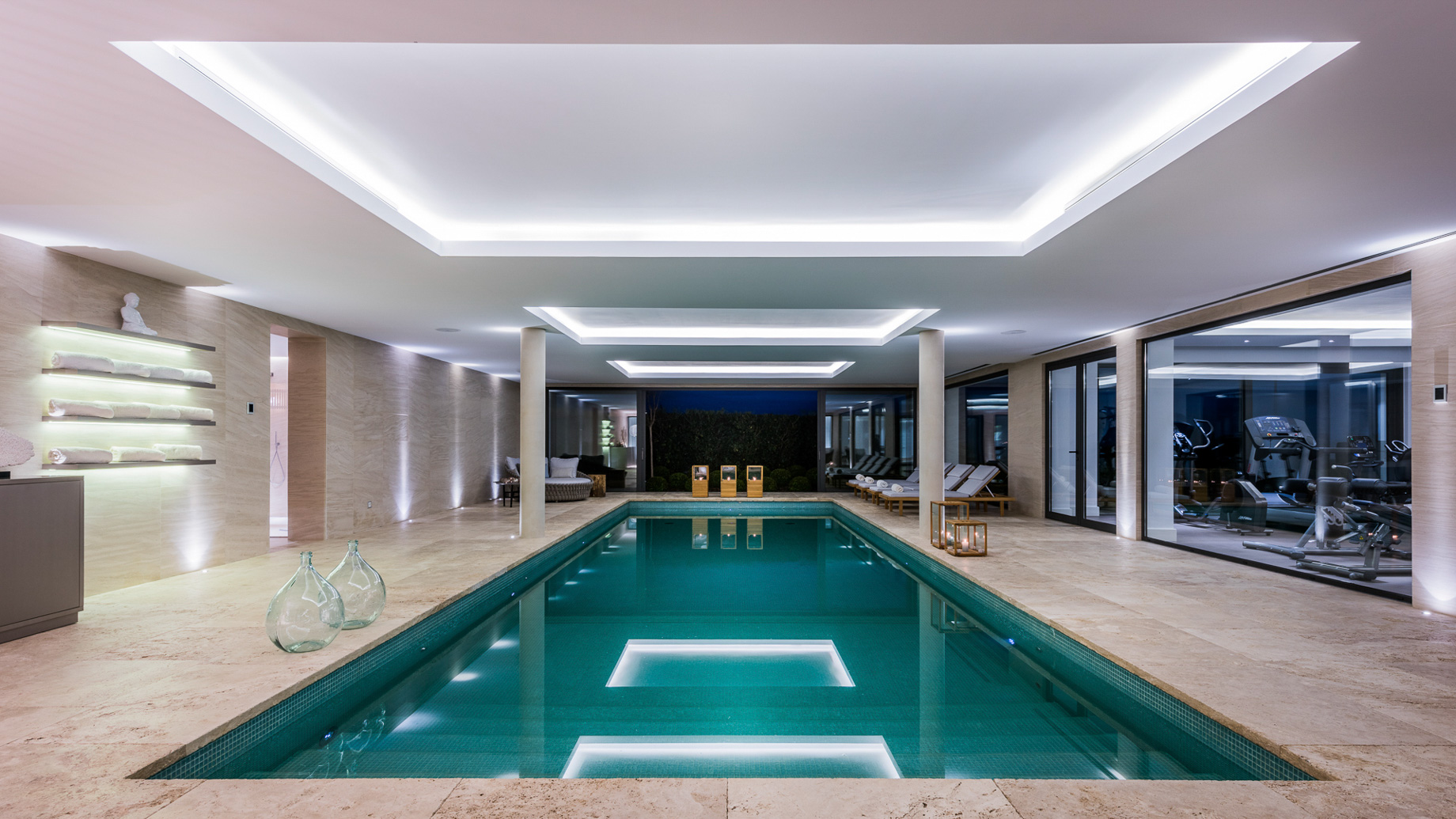051 – Villa Camojan Luxury Residence – Cascada de Camojan, Marbella, Spain – Indoor Pool