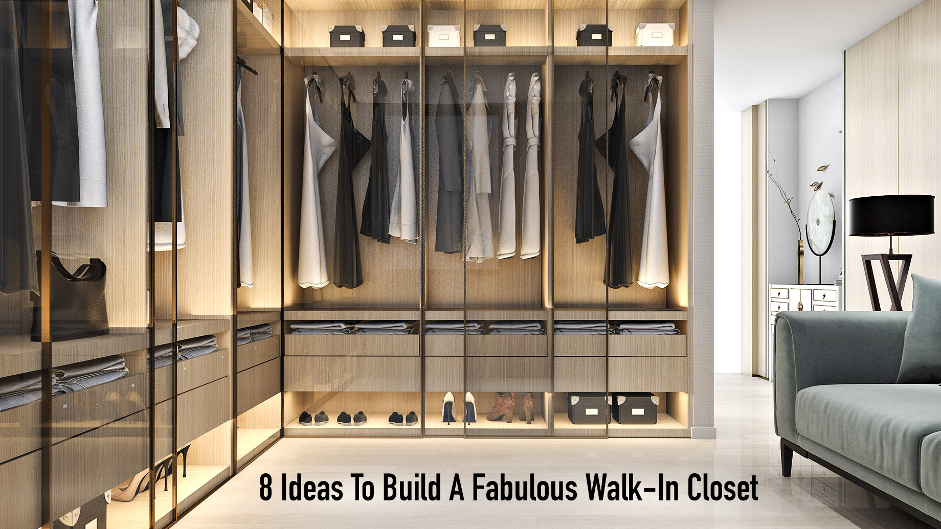 Custom made rugs for the walk-in closet