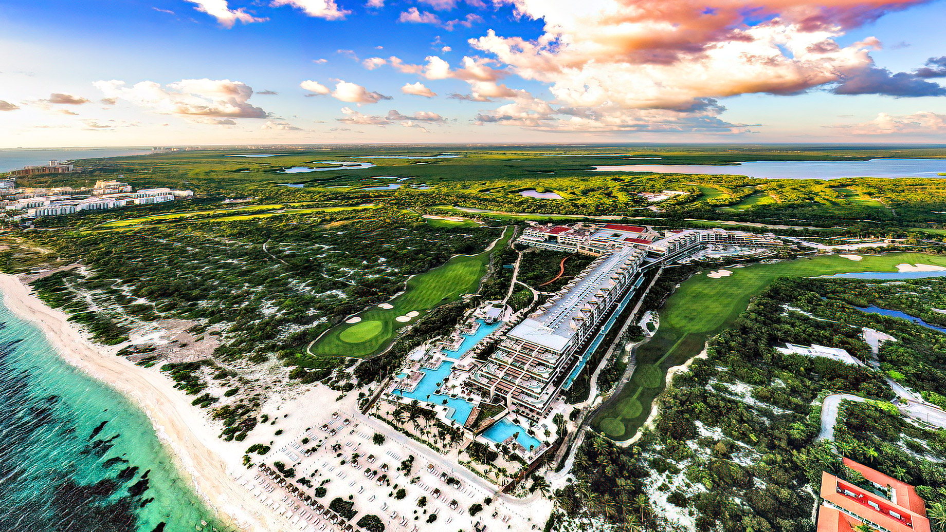 ESTUDIO Playa Mujeres – Quintana Roo, Mexico – Aerial View
