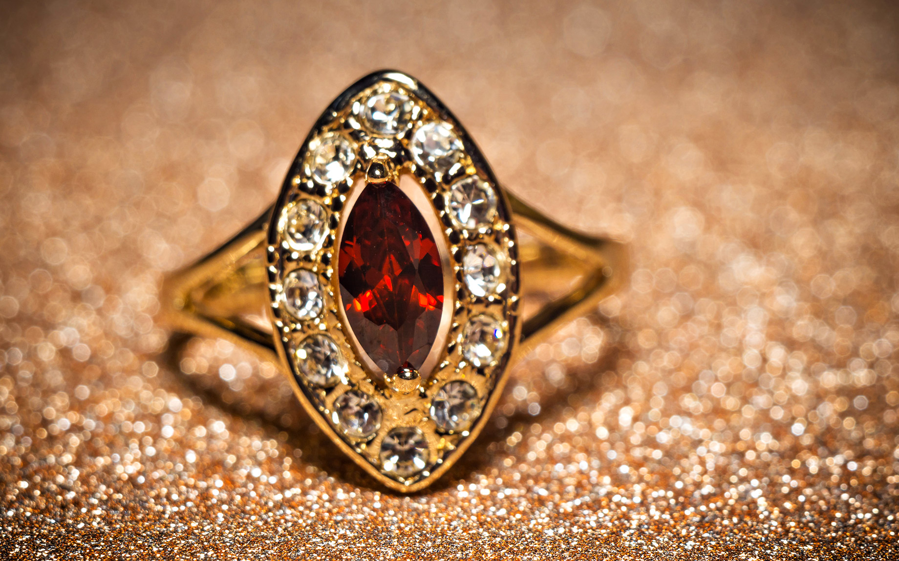 Garnet Ring