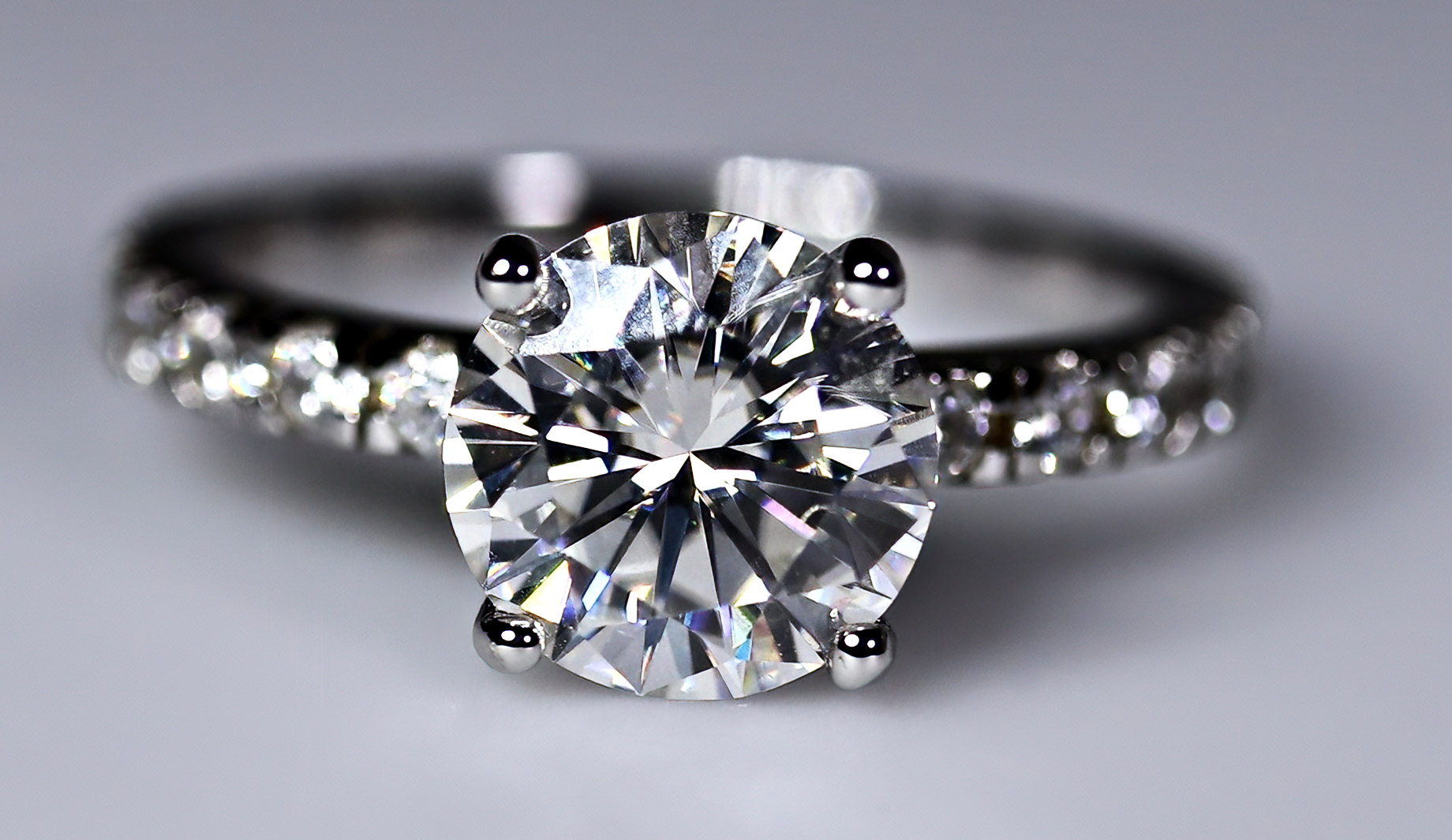 Moissanite Ring