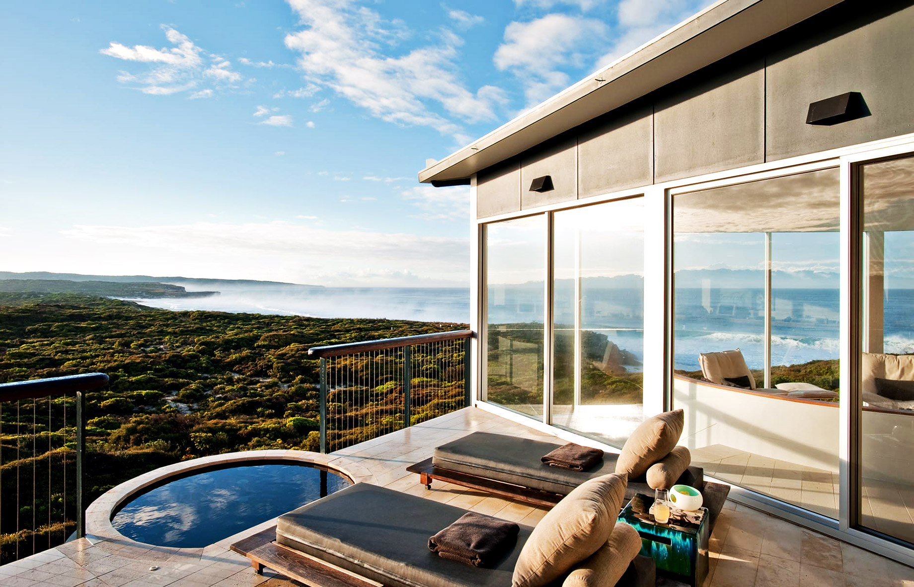 Southern Ocean Lodge – Kangaroo Island, Australia – Private Patio Ocean View