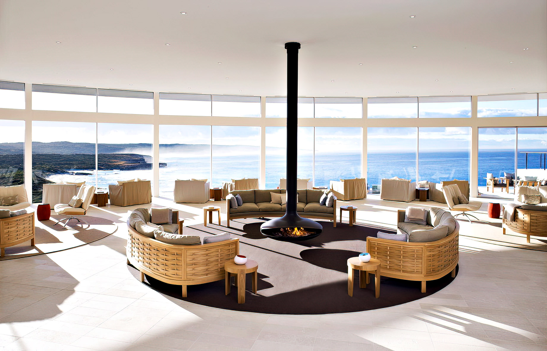 Southern Ocean Lodge - Kangaroo Island, Australia - Lounge