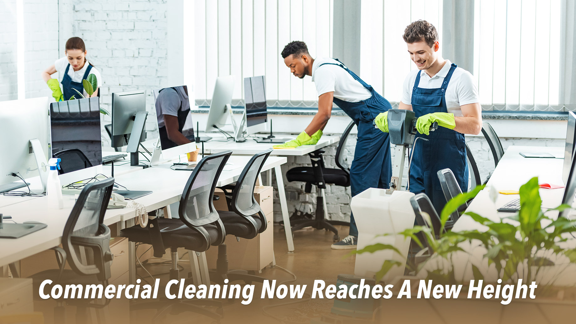 Commercial Cleaning Now Reaches A New Height