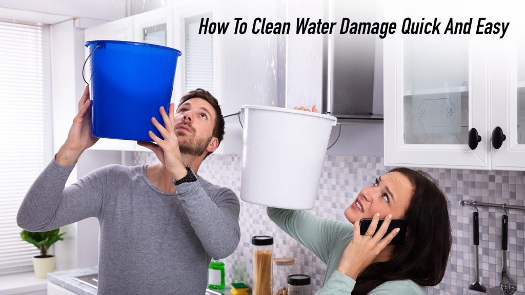 5 Tips How To Clean Water Damage Quick And Easy The Pinnacle List
