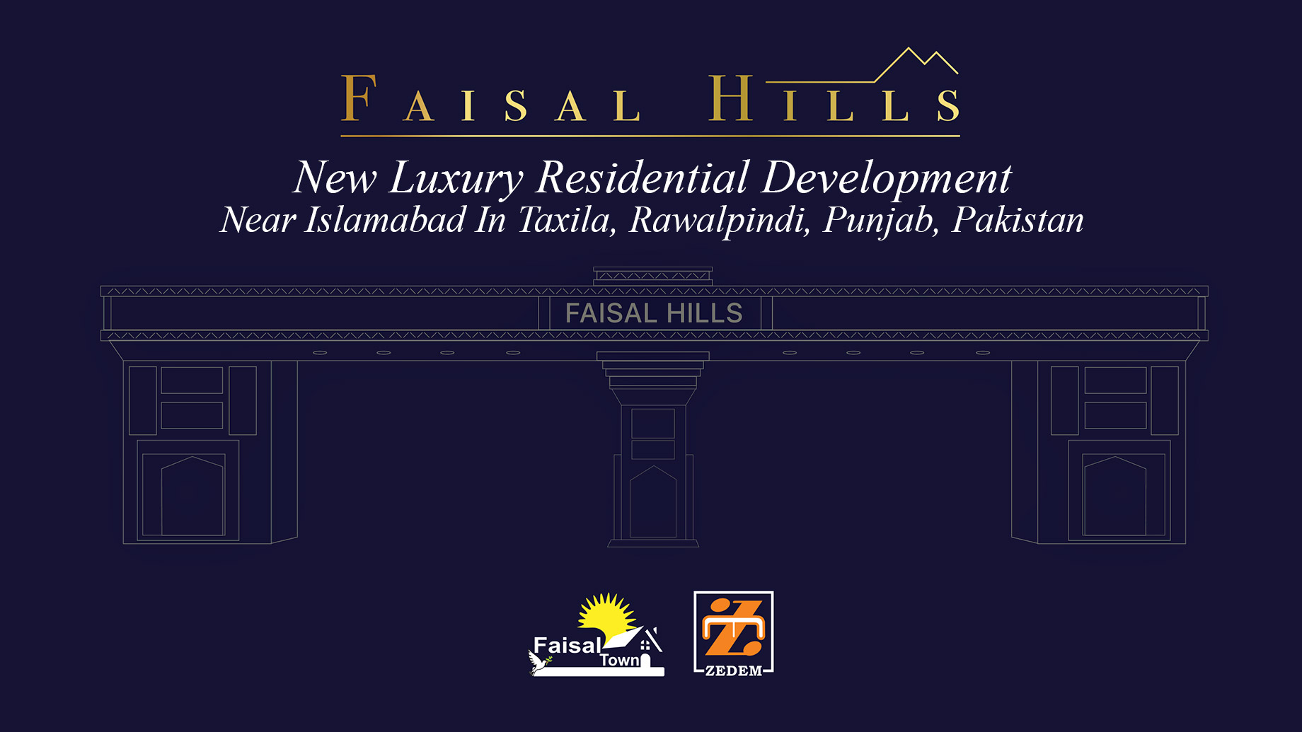 Faisal Hills - New Luxury Residential Development Near Islamabad In Taxila, Rawalpindi, Punjab, Pakistan