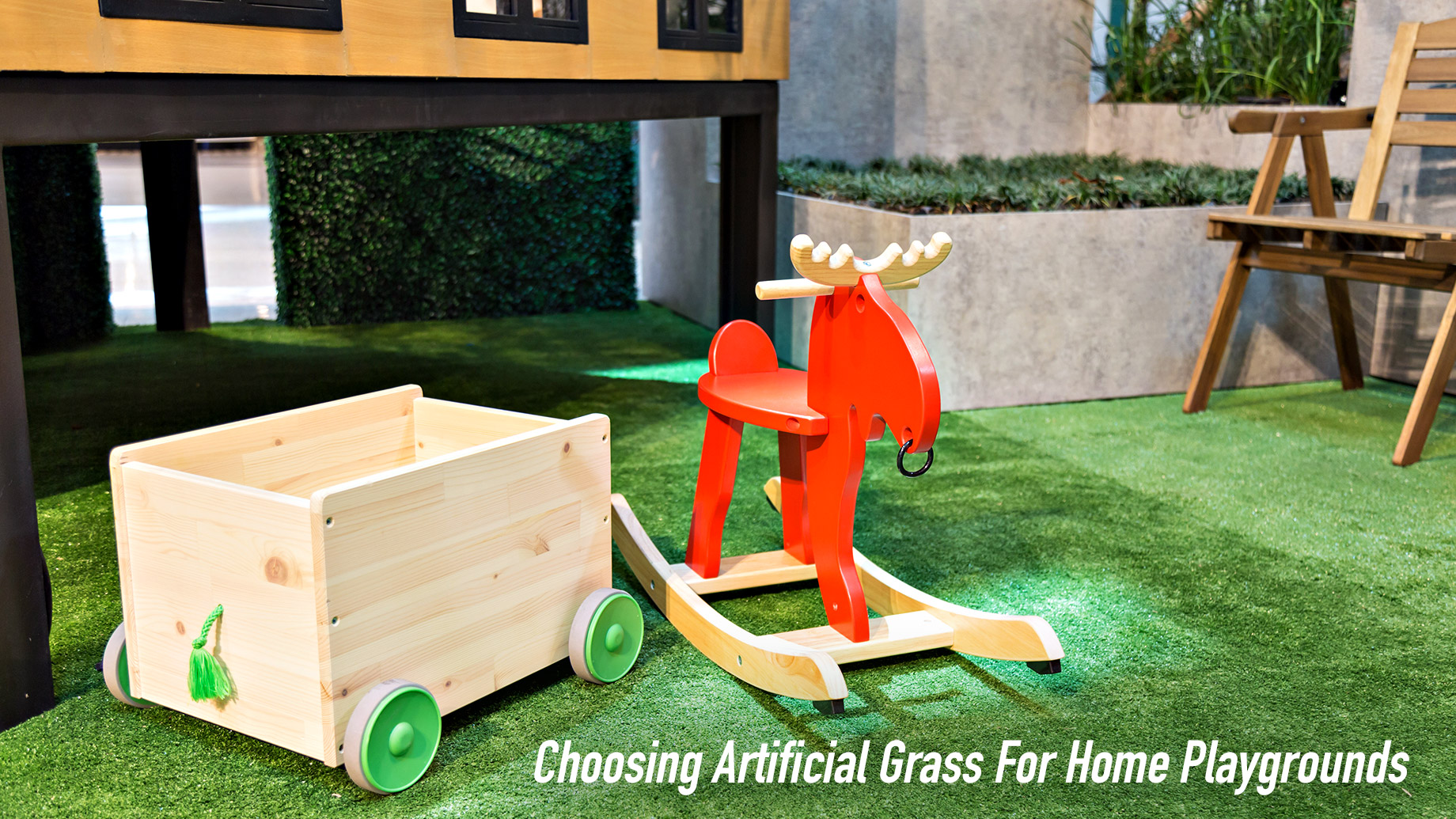 Why Are People Choosing Artificial Grass For Home Playgrounds?