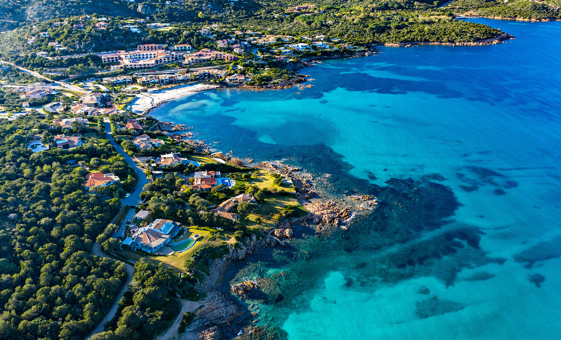 Aerial View of Spiaggia del Pevero – Porto Cervo, Sassari, Italy.jpg