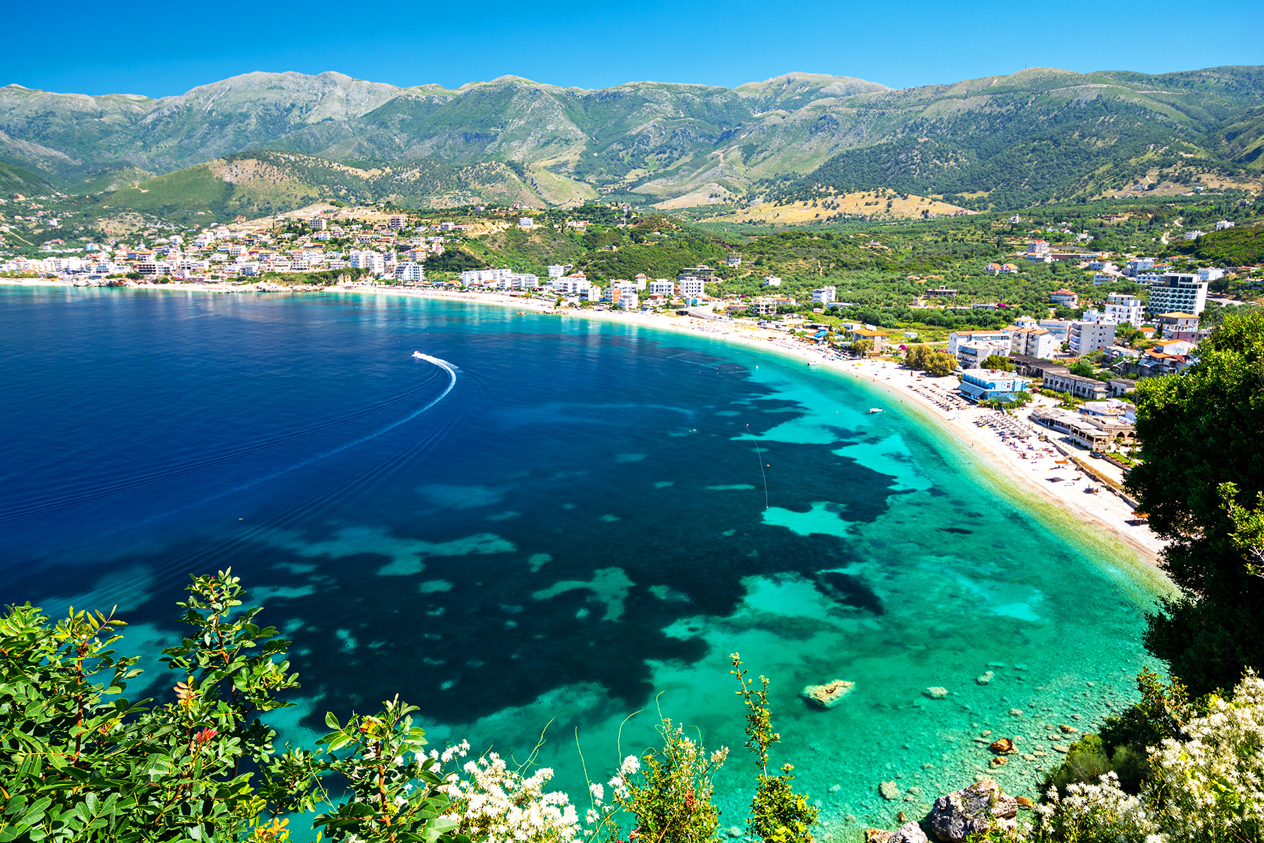 Albanian Rivieria - Adriatic Sea - Himarë, Albania