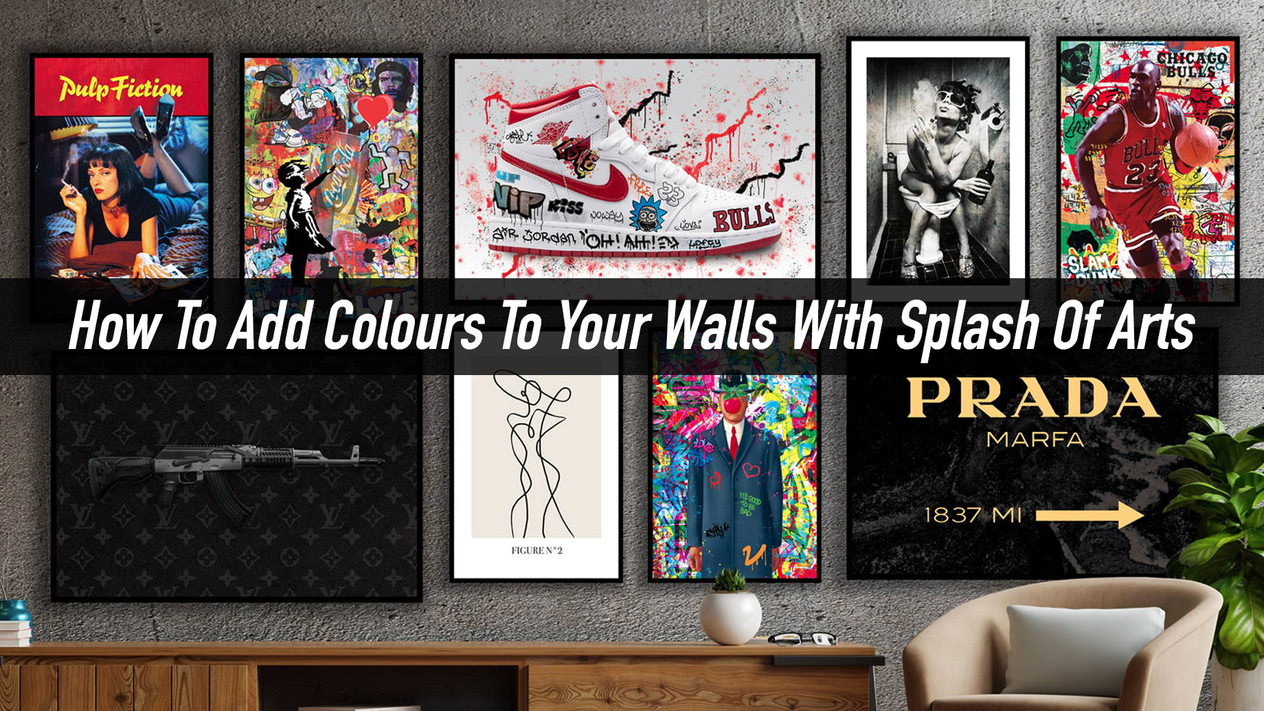 How To Add Colours To Your Walls With Splash Of Arts