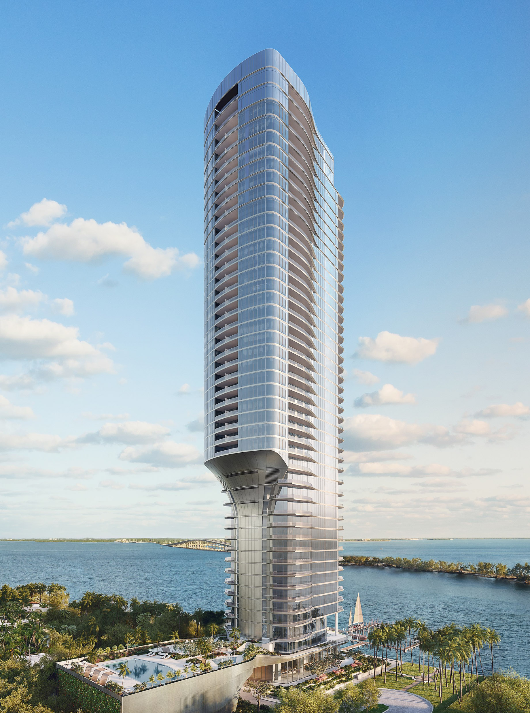 Tower Buidling - UNA Residences - Brickell, Miami