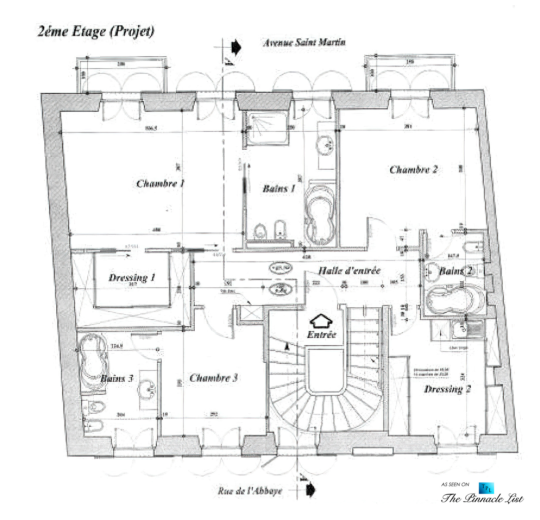 Monaco Long Term Rentals - Explore A Refined Luxury Duplex In Monaco Ville - Floor Plan