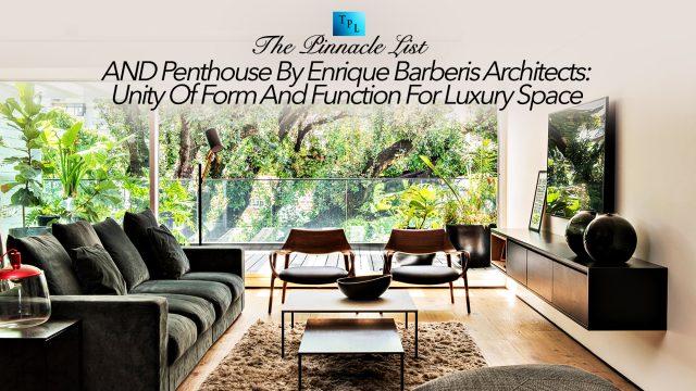 AND Penthouse By Enrique Barberis Architects: Unity Of Form And Function For Luxury Space