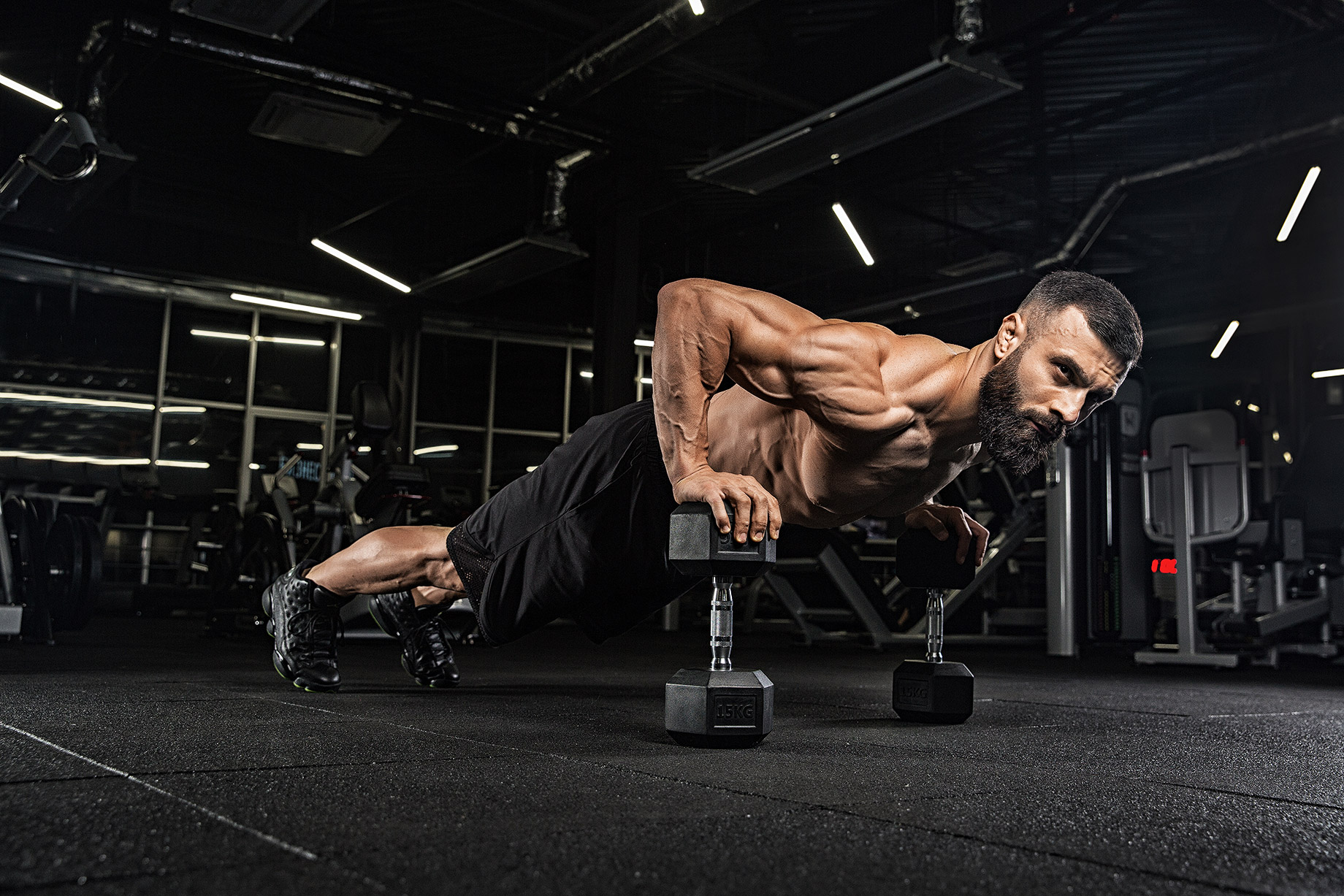 Dumbbell Push-Ups