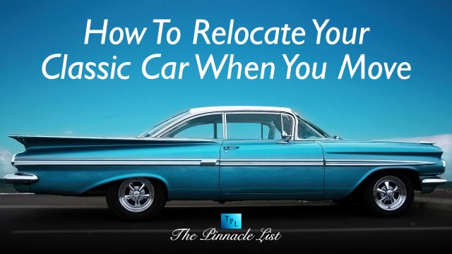 How To Relocate Your Classic Car When You Move