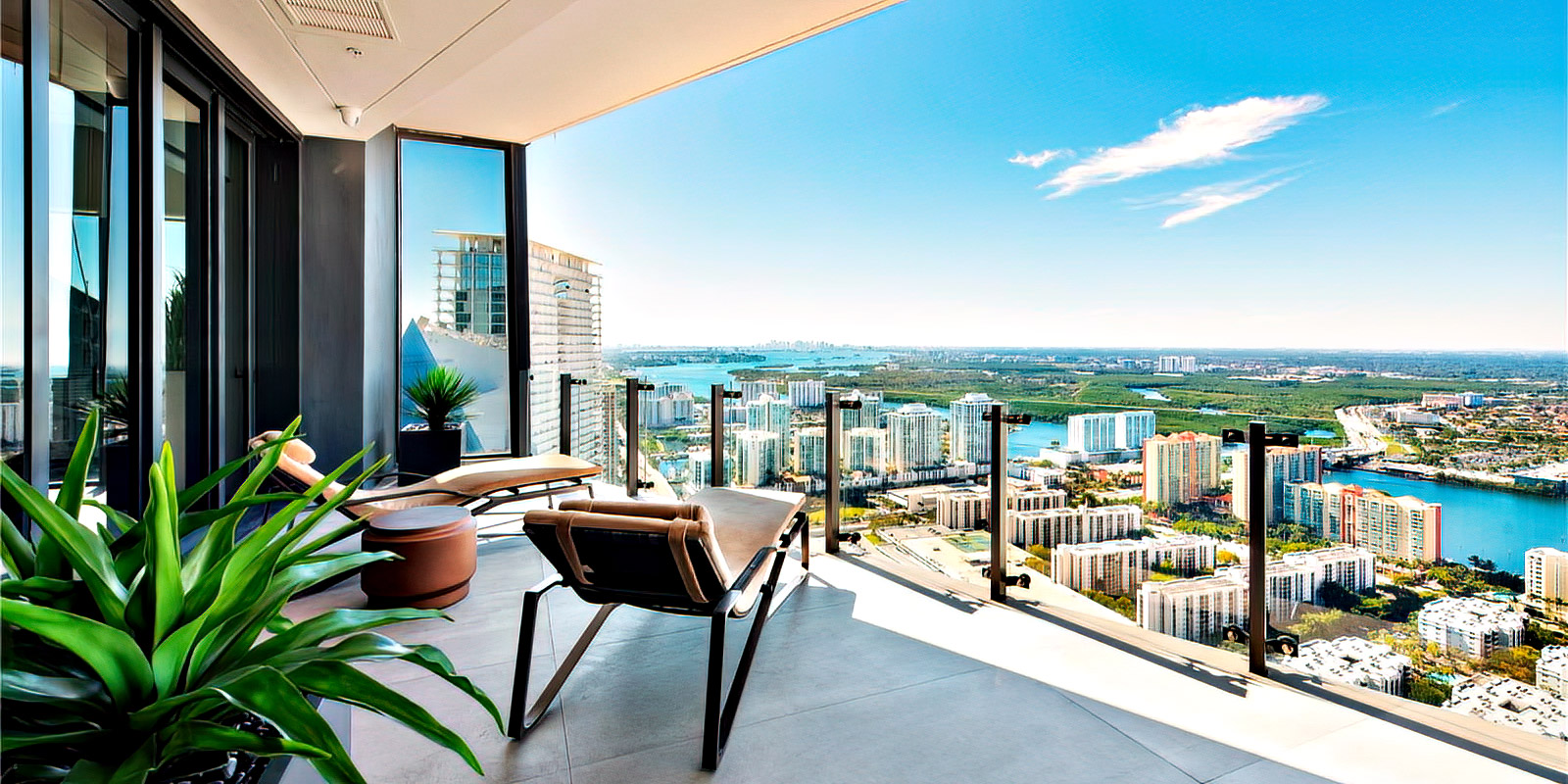 Musa Residences Balcony View - Sunny Isles Beach, Florida