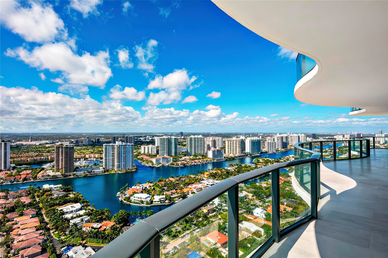 Regalia Oceanfront Condo Residences - Balcony View - Sunny Isles Beach, Florida