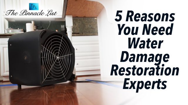 5 Reasons You Need Water Damage Restoration Experts