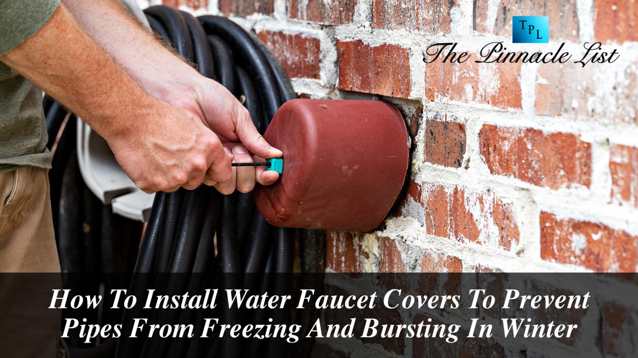 How To Install Water Faucet Covers To Prevent Pipes From Freezing And Bursting In Winter