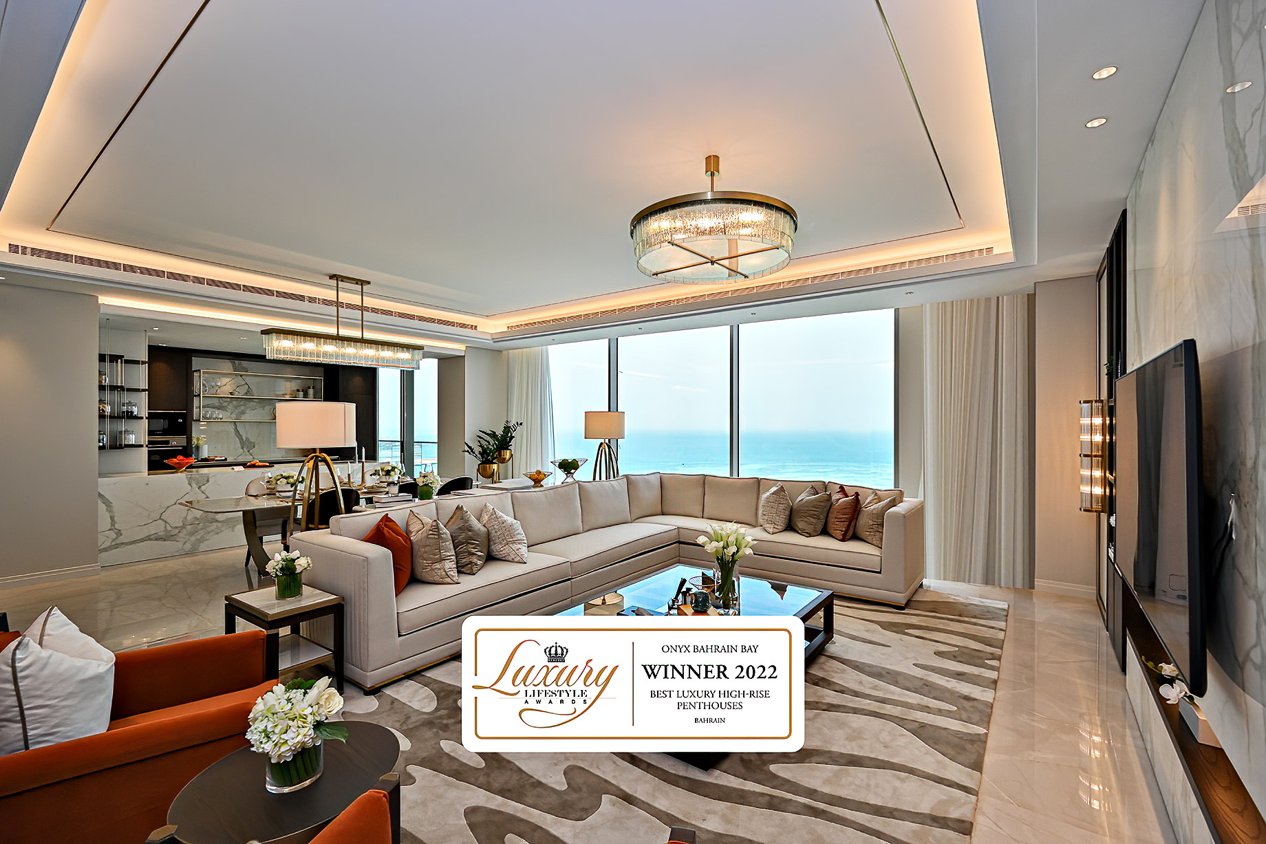 Onyx Bahrain Bay Project - Best Luxury High-Rise Penthouses - Luxury Lifestyle Awards 2022