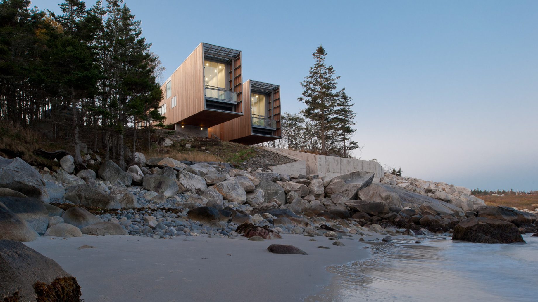 Two Hulls House – Port Mouton, NS, Canada 🇨🇦