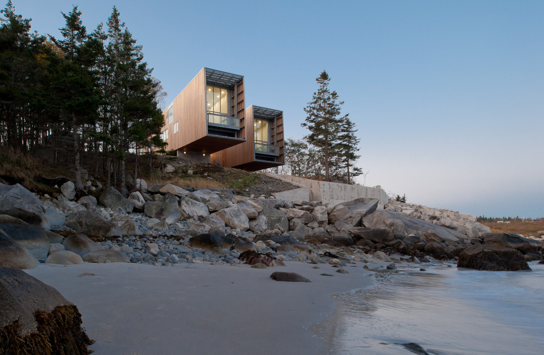 Two Hulls House - Port Mouton, NS, Canada