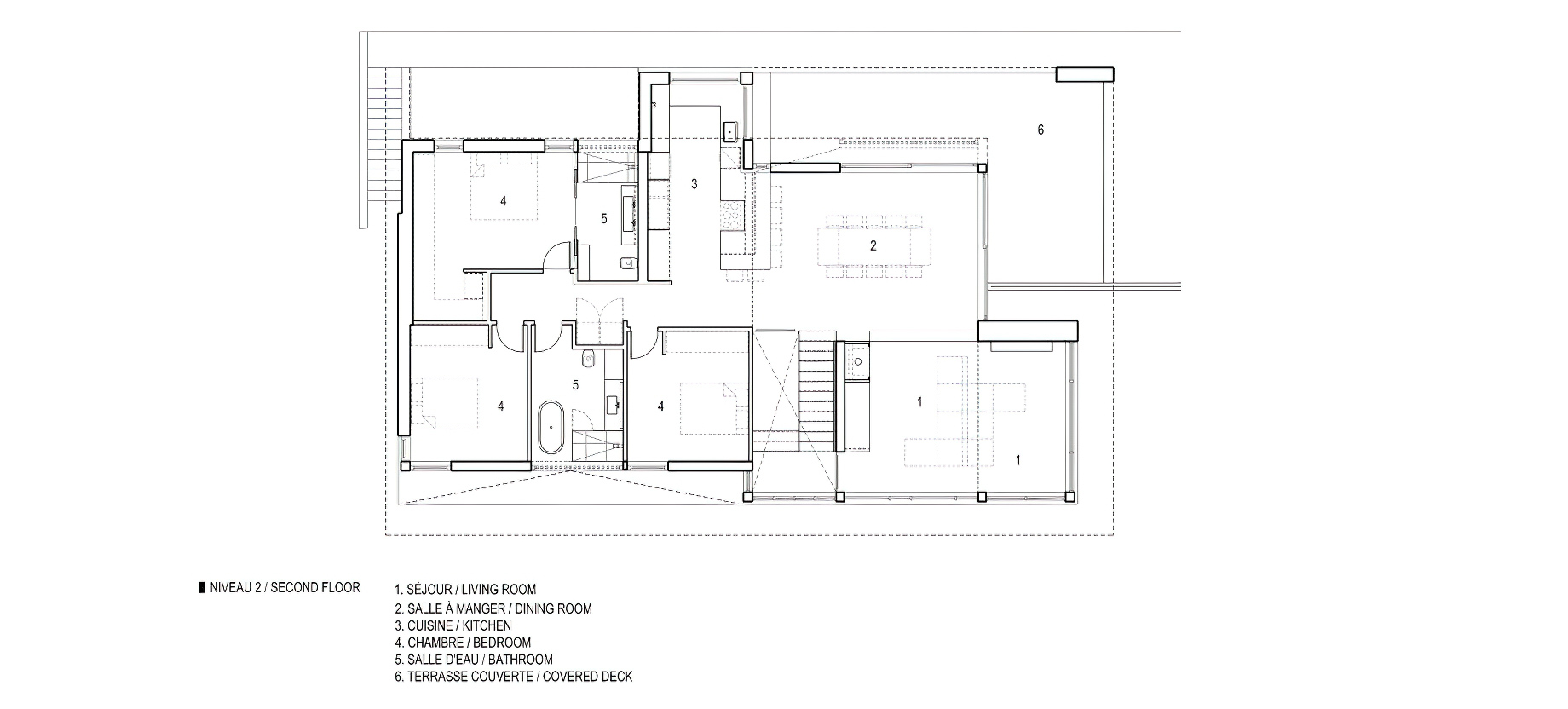 Villa Vingt Residence – Lac-Beauport, QC, Canada – Floor Plans