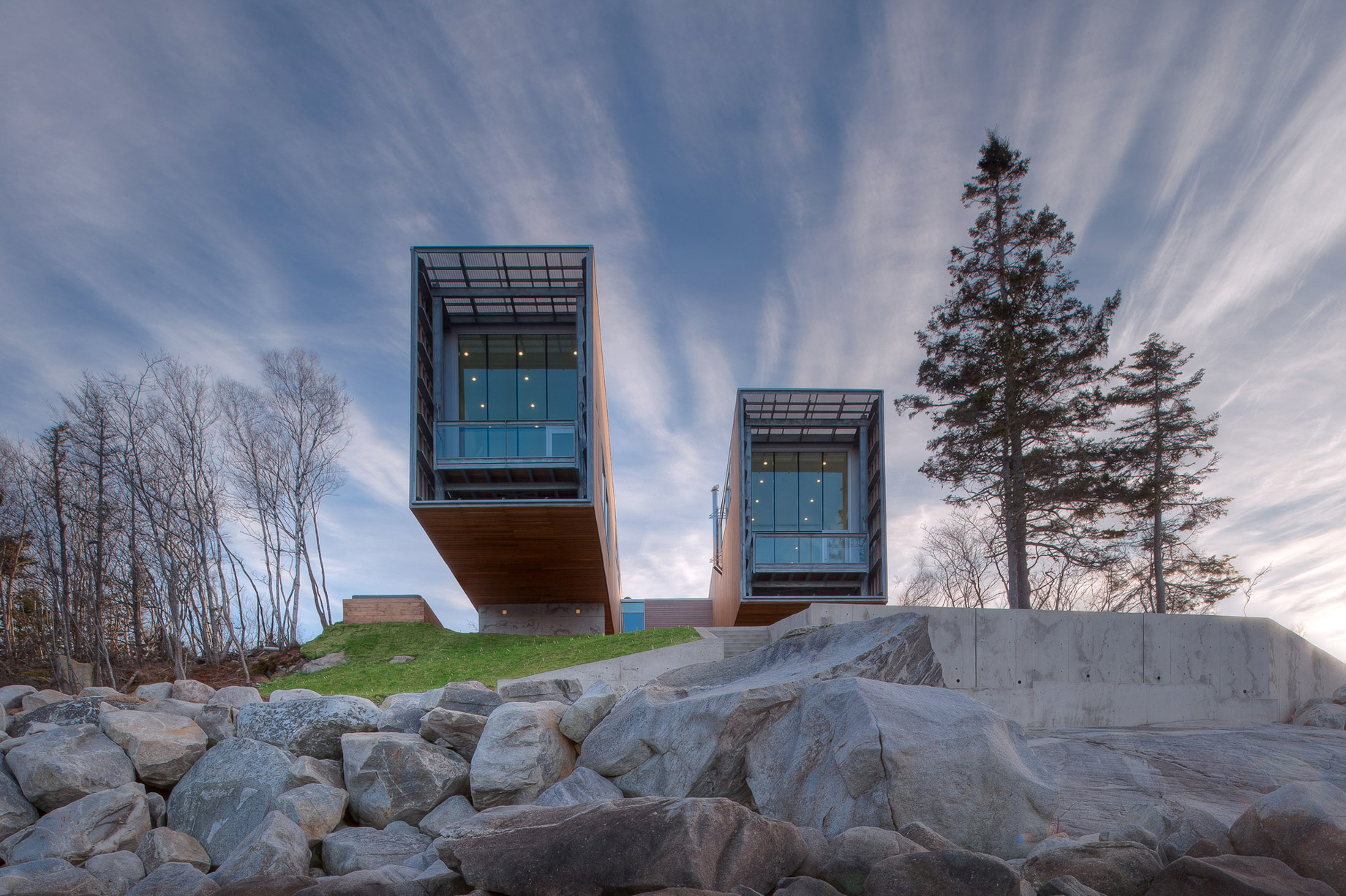 Two Hulls House - Port Mouton, NS, Canada