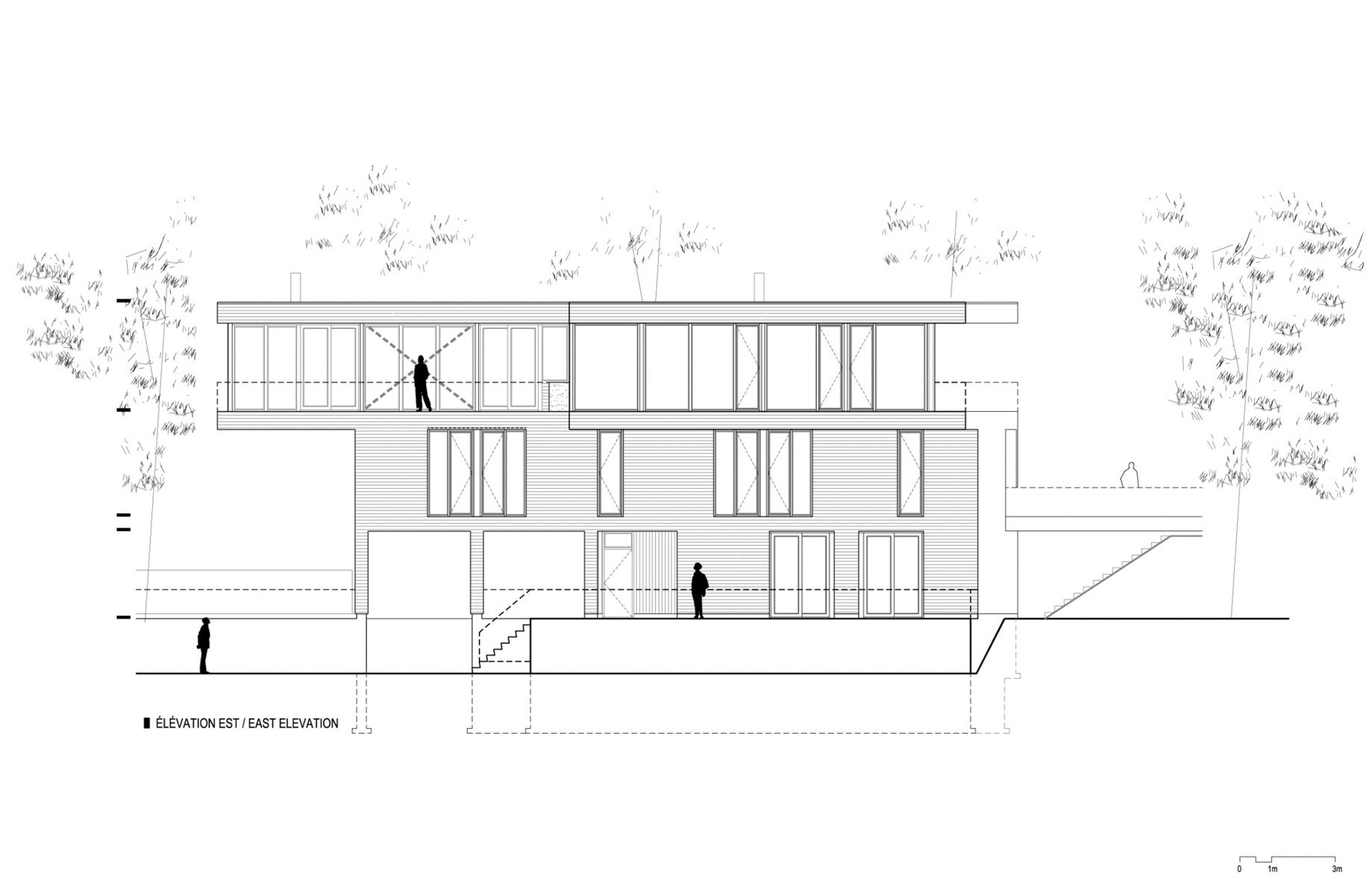 Residence the Grands Jardins – Petite-Rivière-Saint-François, QC, Canada – Elevation