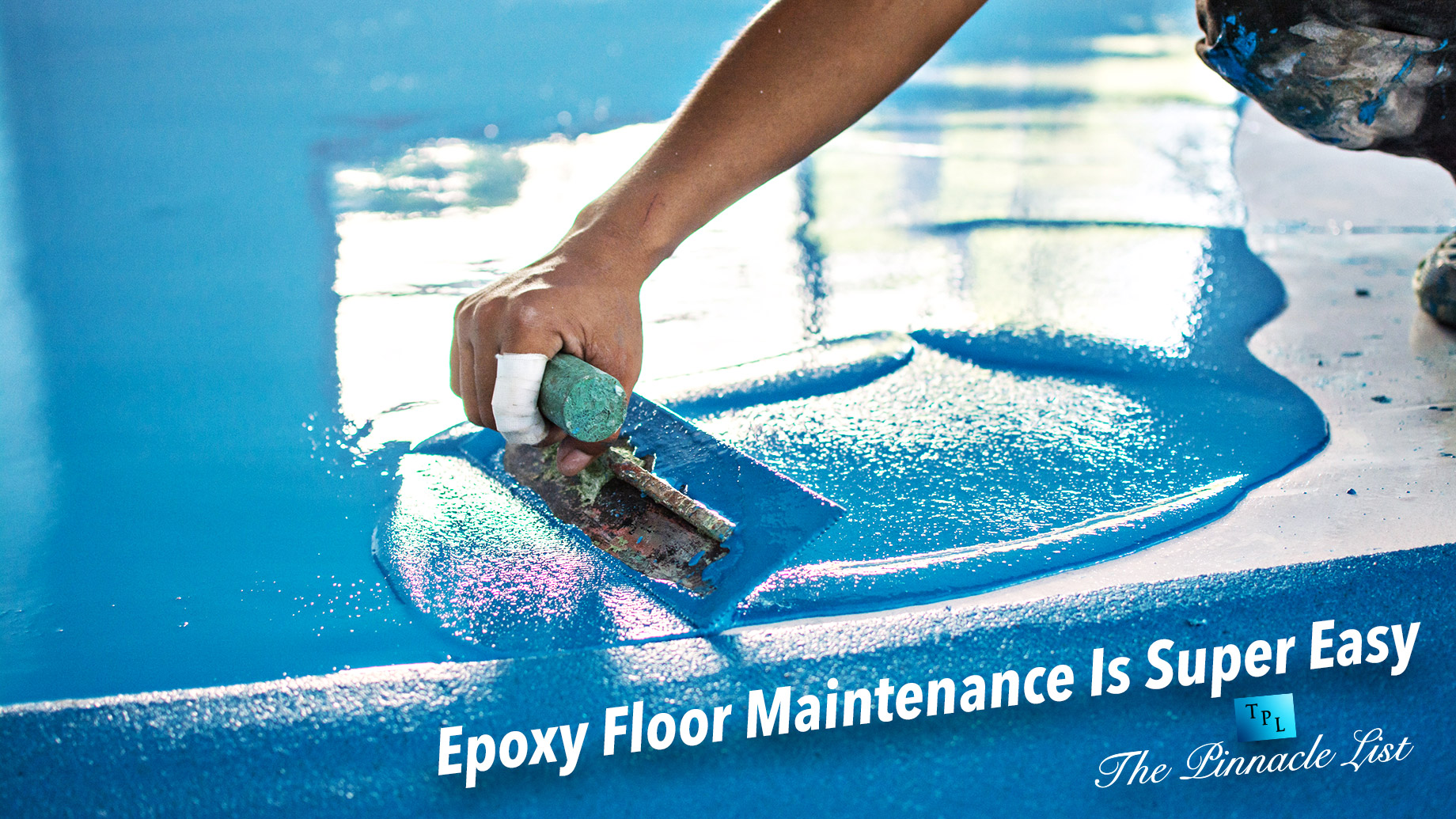 Epoxy Floor Maintenance Is Super Easy