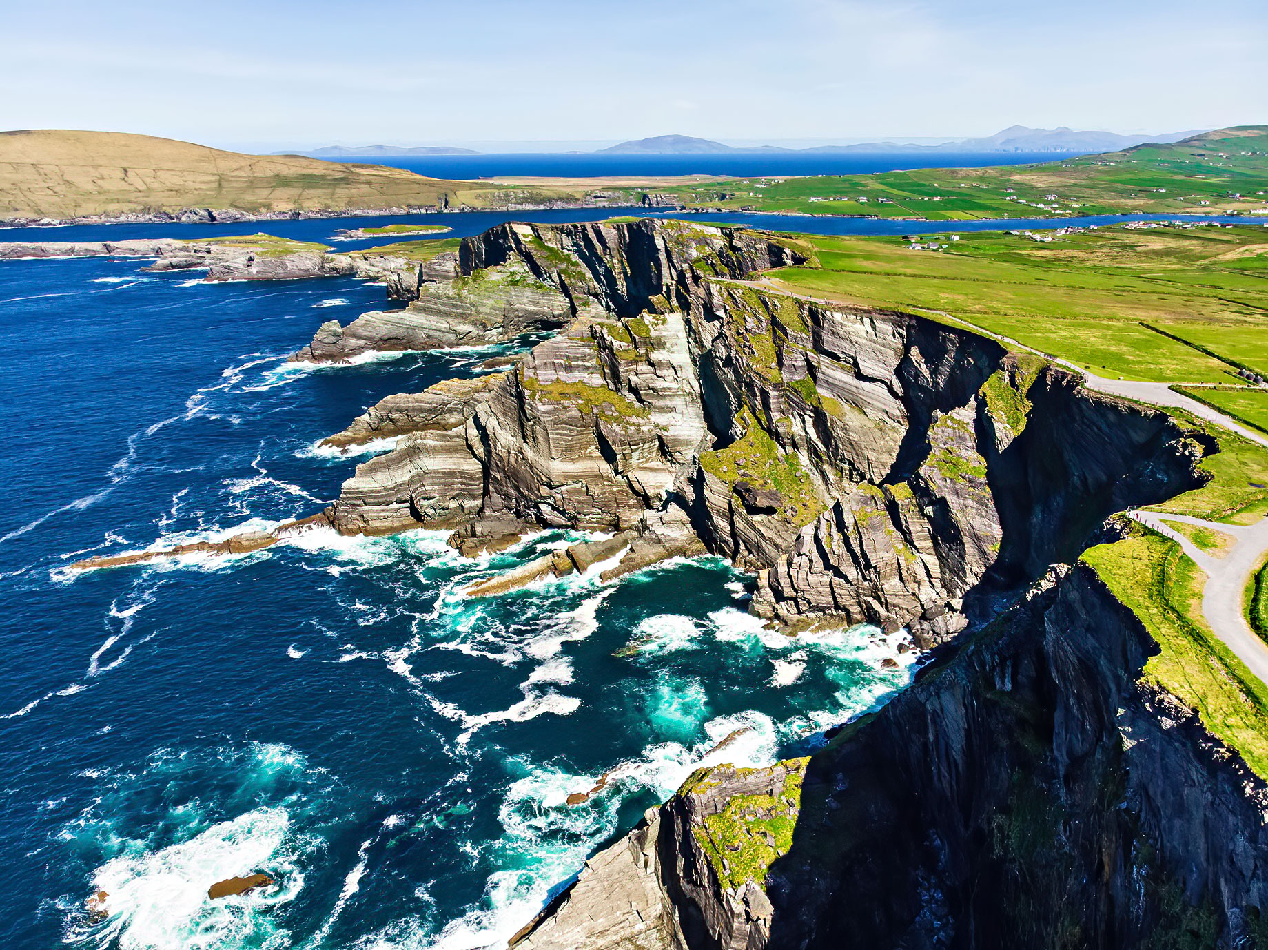 Kerry Cliffs - County Kerry, Ireland, UK