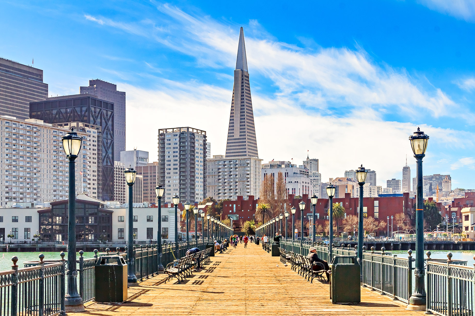 Pier 7 - Transamerica Pyramid - San Francisco, California, USA