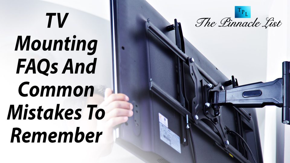 Curated visual reference: Digital TV Mounting And Repair Reference: TV Mounting Faqs And Common Mistakes To Remember