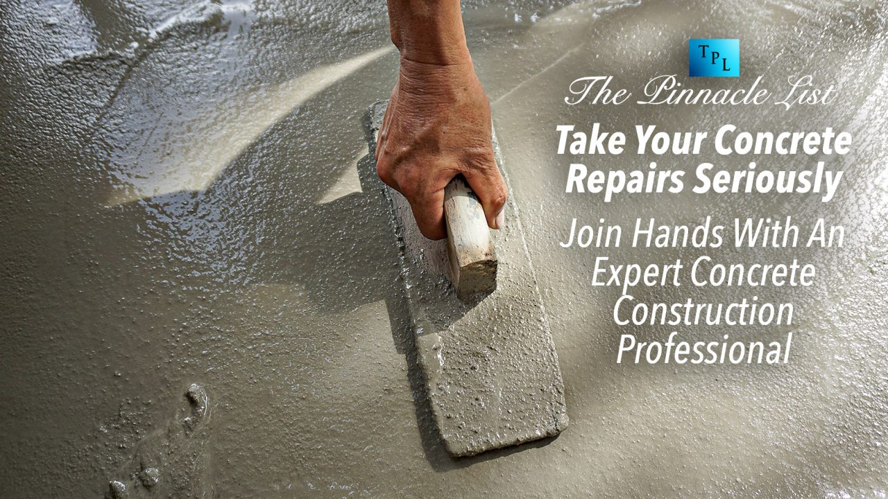 Take Your Concrete Repairs Seriously - Join Hands With An Expert Concrete Construction Professional
