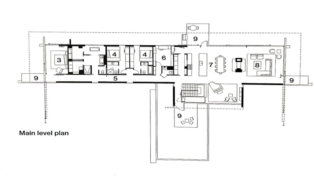Vergelegen Berkshire Residence - New Marlborough, MA, USA - Floor Plan