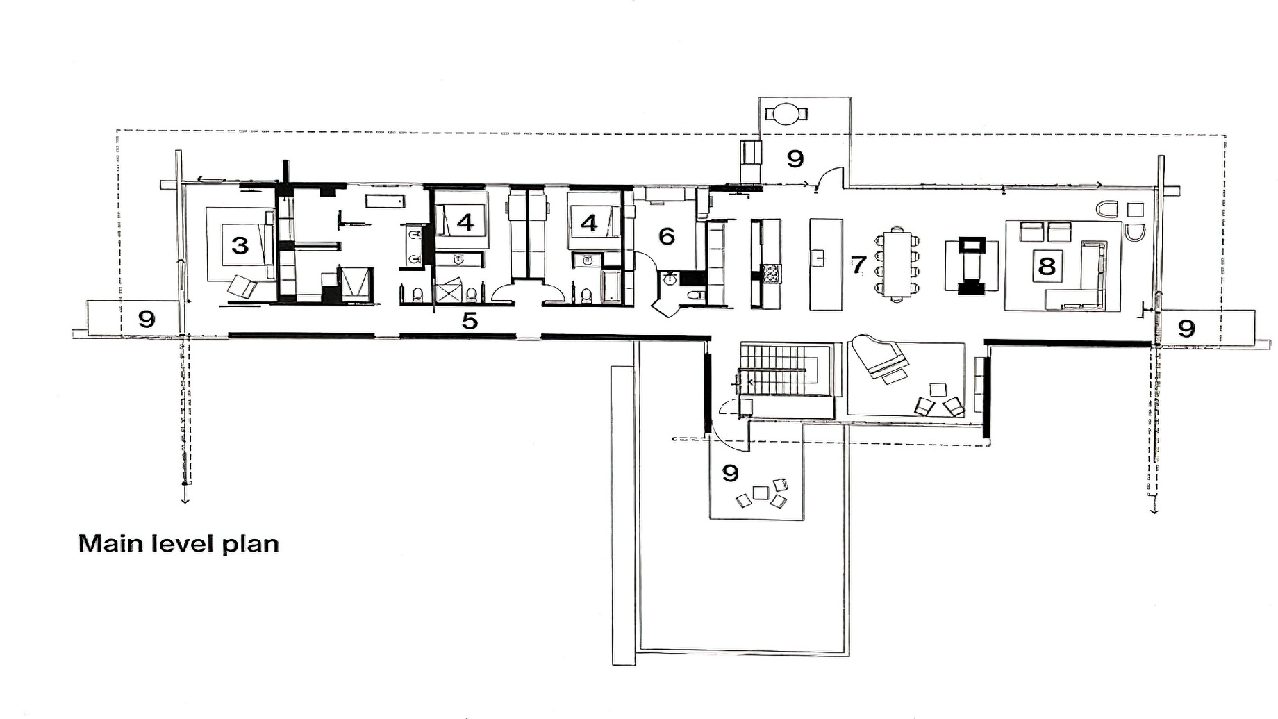 Vergelegen Berkshire Residence – New Marlborough, MA, USA – Floor Plan