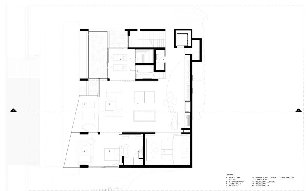 Beyond Villa - 7 Nettleton Rd, Clifton, Cape Town, South Africa - Level 3 Floor Plan