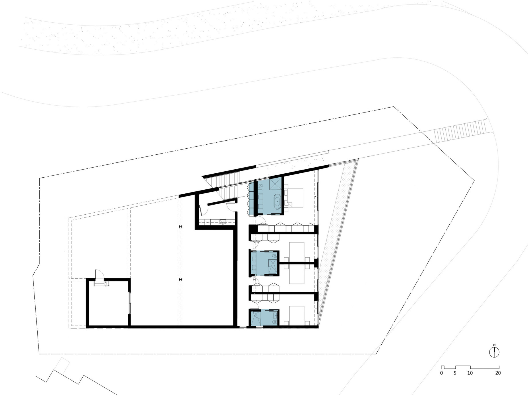 Mill Valley House – 185 Summit Ave, Mill Valley, CA, USA – Floor Plan