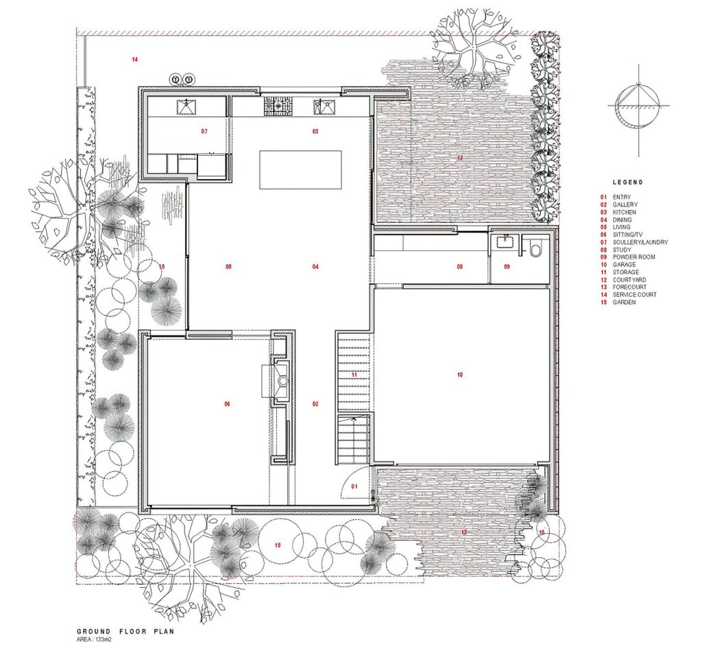 Ornsby House - Conference Street, Christchurch, New Zealand - Floor Plan