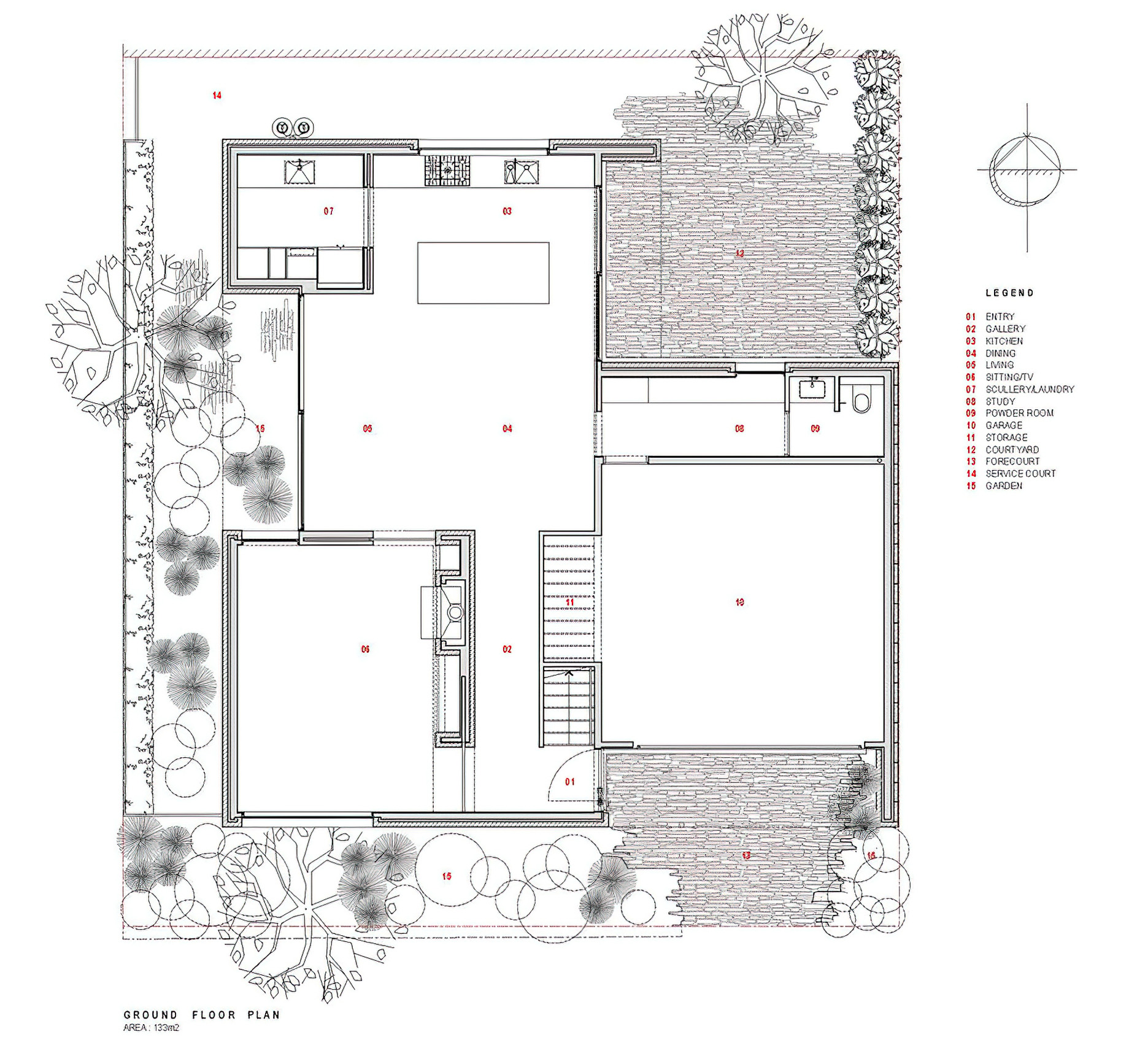 Ornsby House – Conference Street, Christchurch, New Zealand – Floor Plan