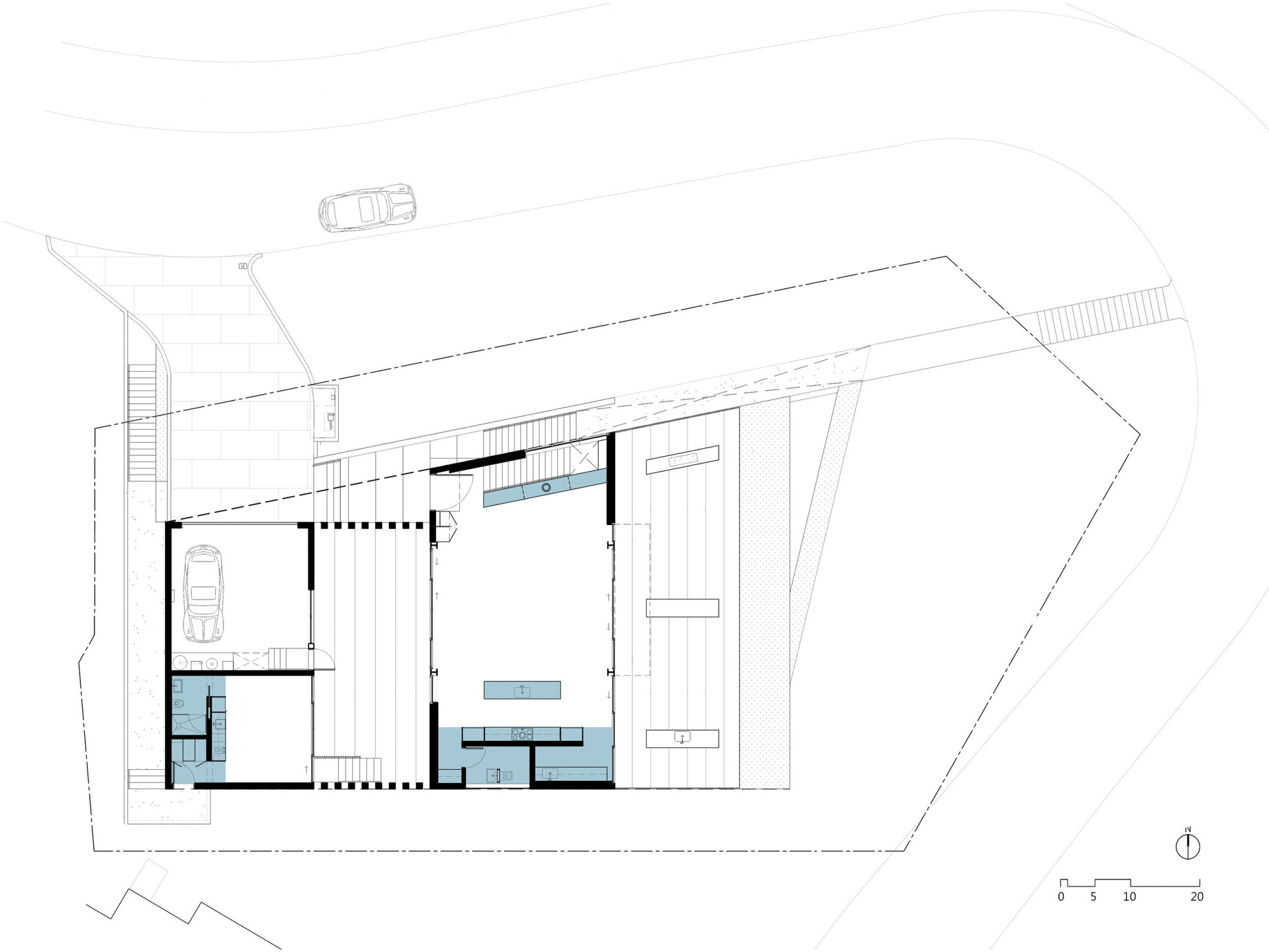 Mill Valley House – 185 Summit Ave, Mill Valley, CA, USA – Floor Plan