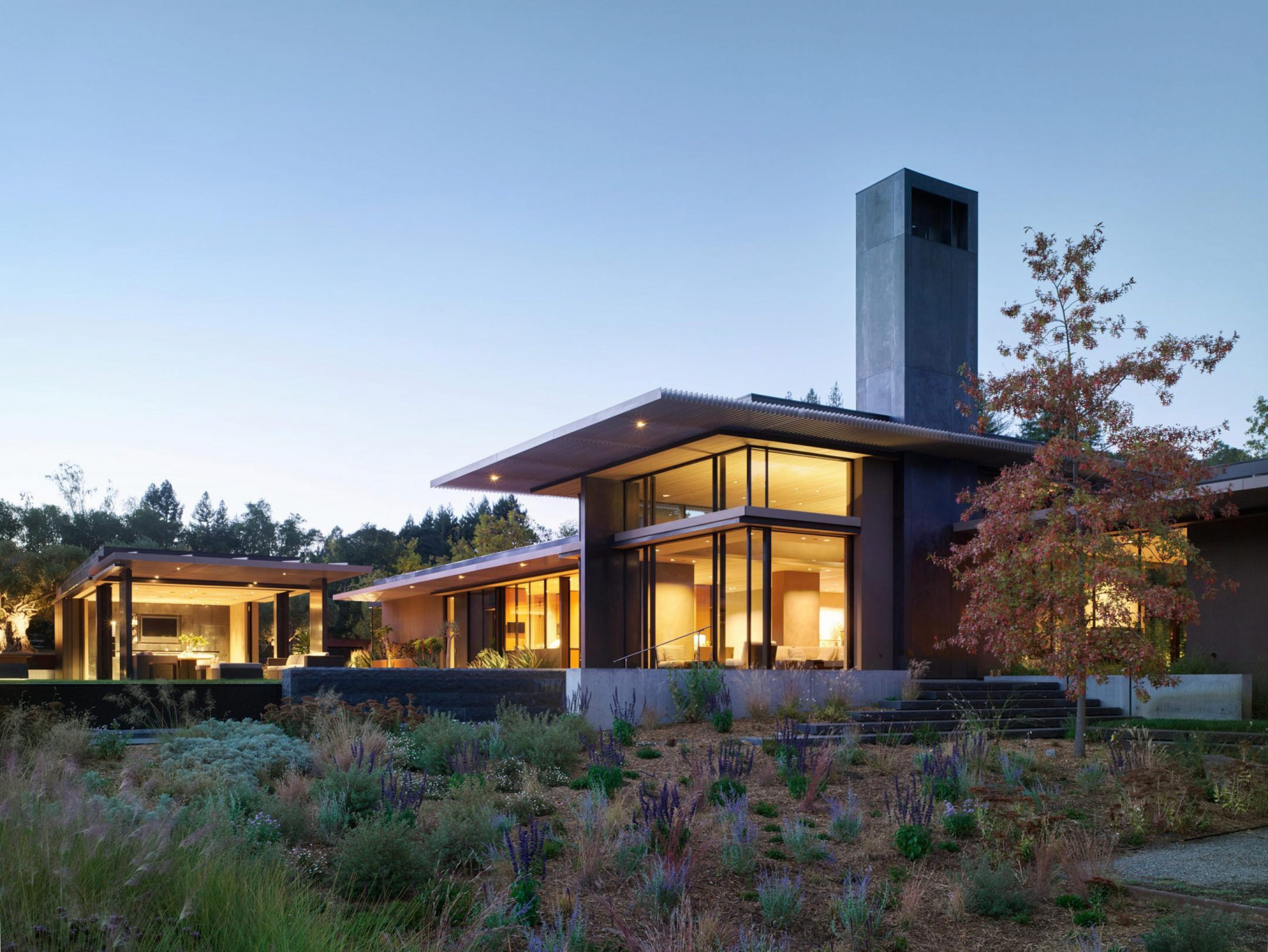 California Meadow House - Woodside, CA, USA