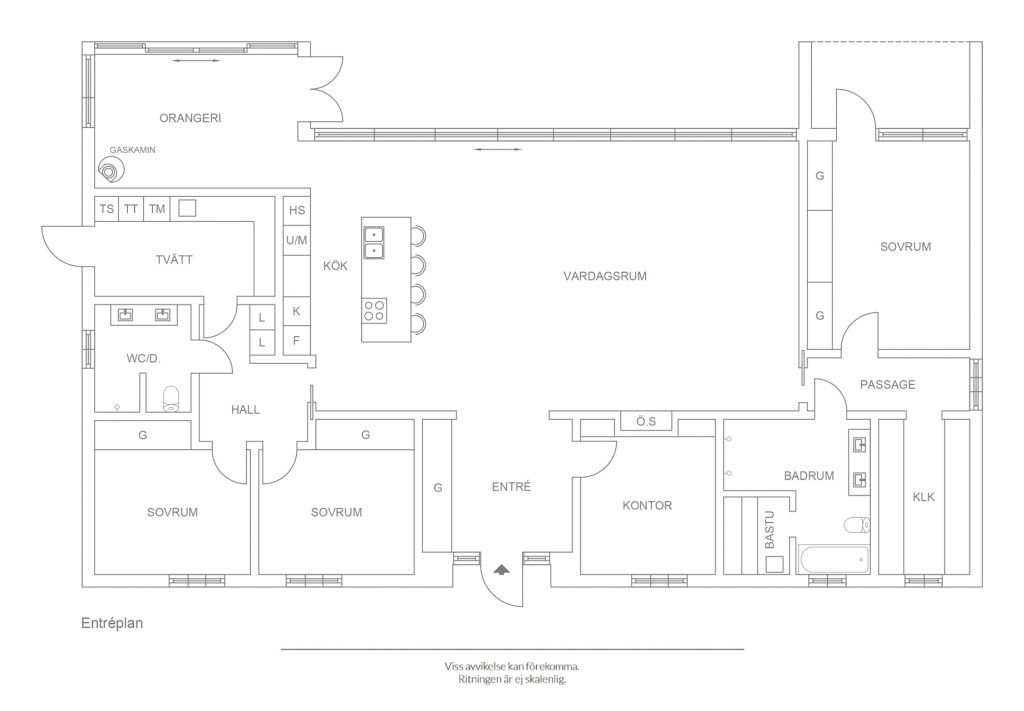 Ljungsätersvägen 11B Villa Ljunghusen - Hollviken, Sweden - Floor Plan