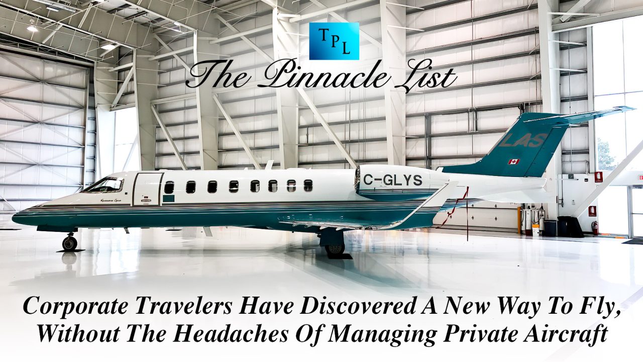 Corporate Travelers Have Discovered A New Way To Fly, Without The Headaches Of Managing Private Aircraft