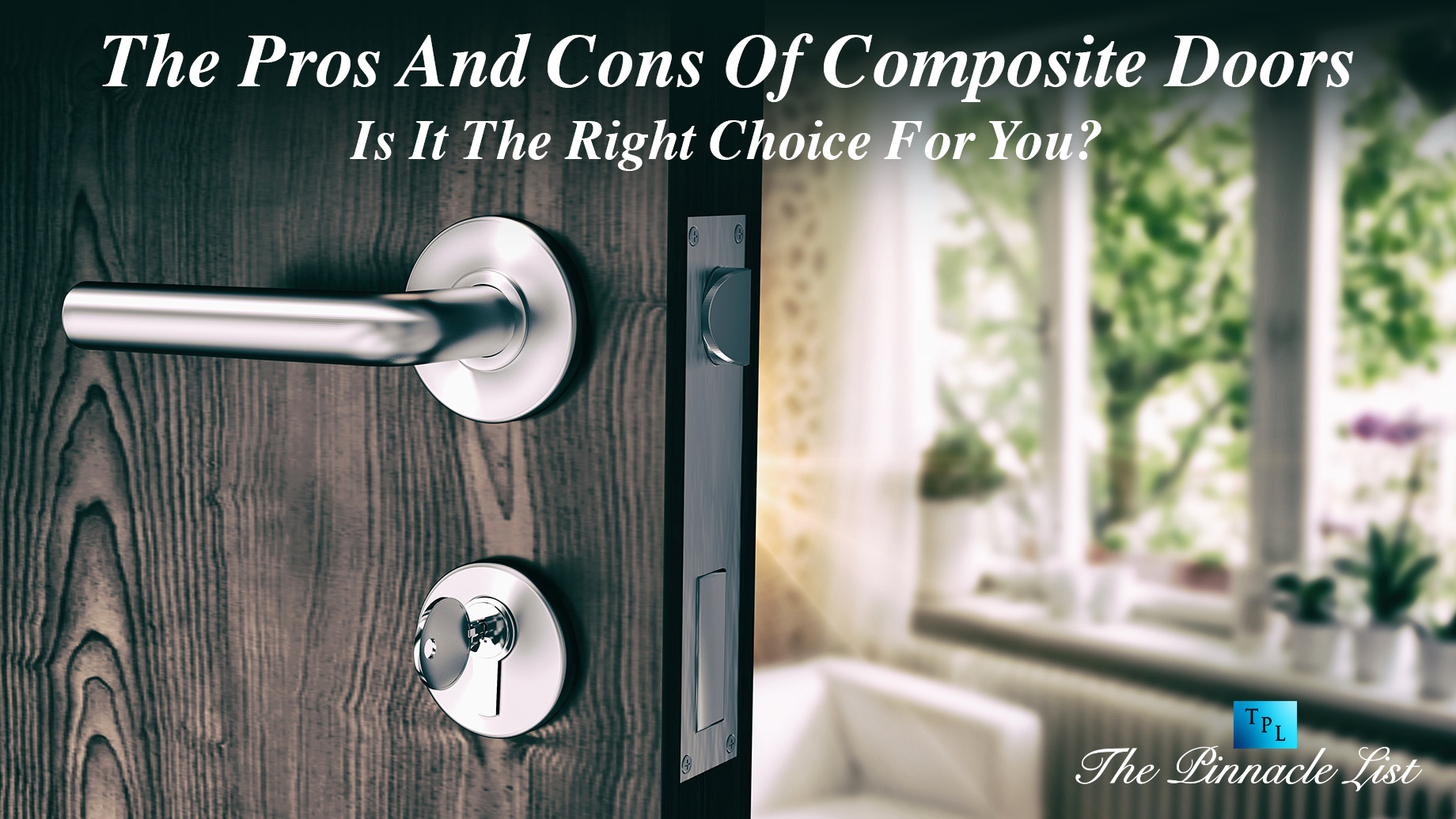 The Pros And Cons Of Composite Doors: Is It The Right Choice For You?