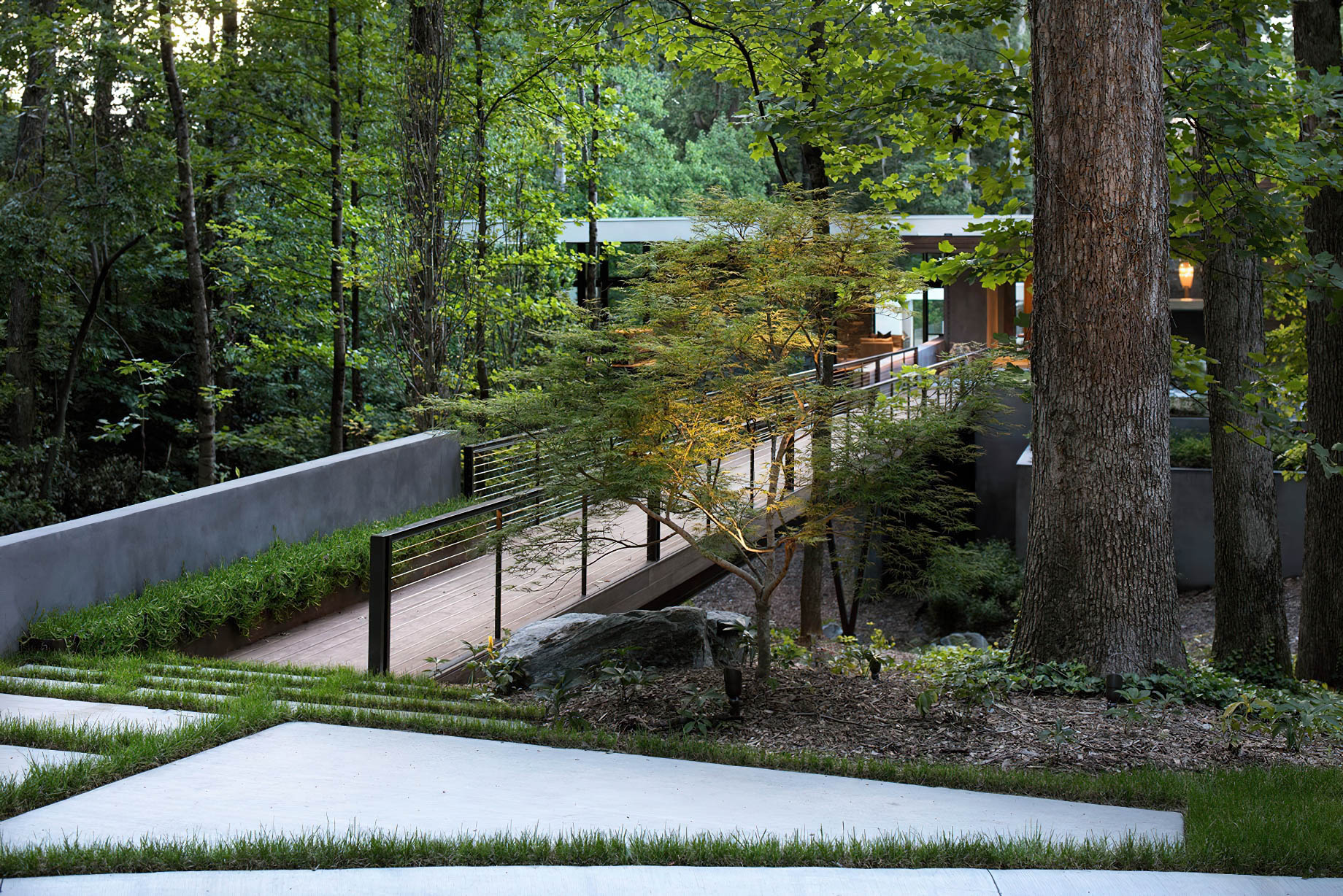 060 – Highcourt Bridge House Residence – Atlanta, GA, USA – Modern Architectural Home