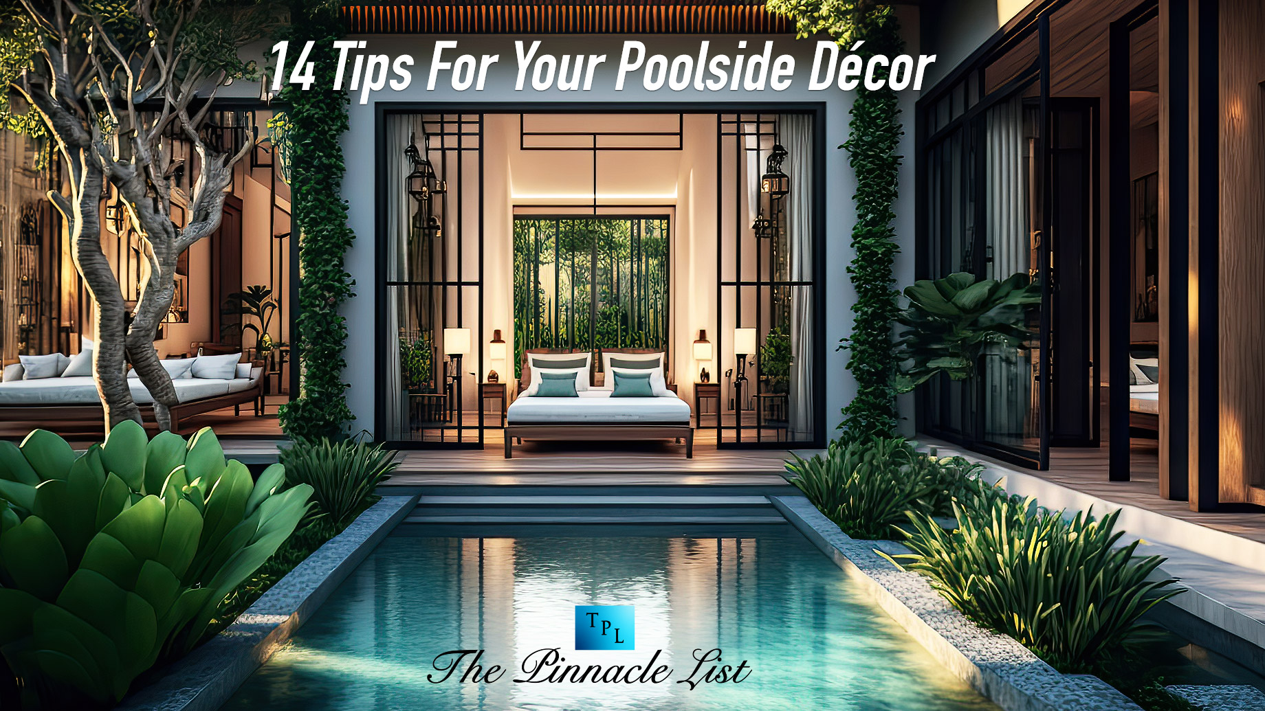 14 Tips For Your Poolside Décor